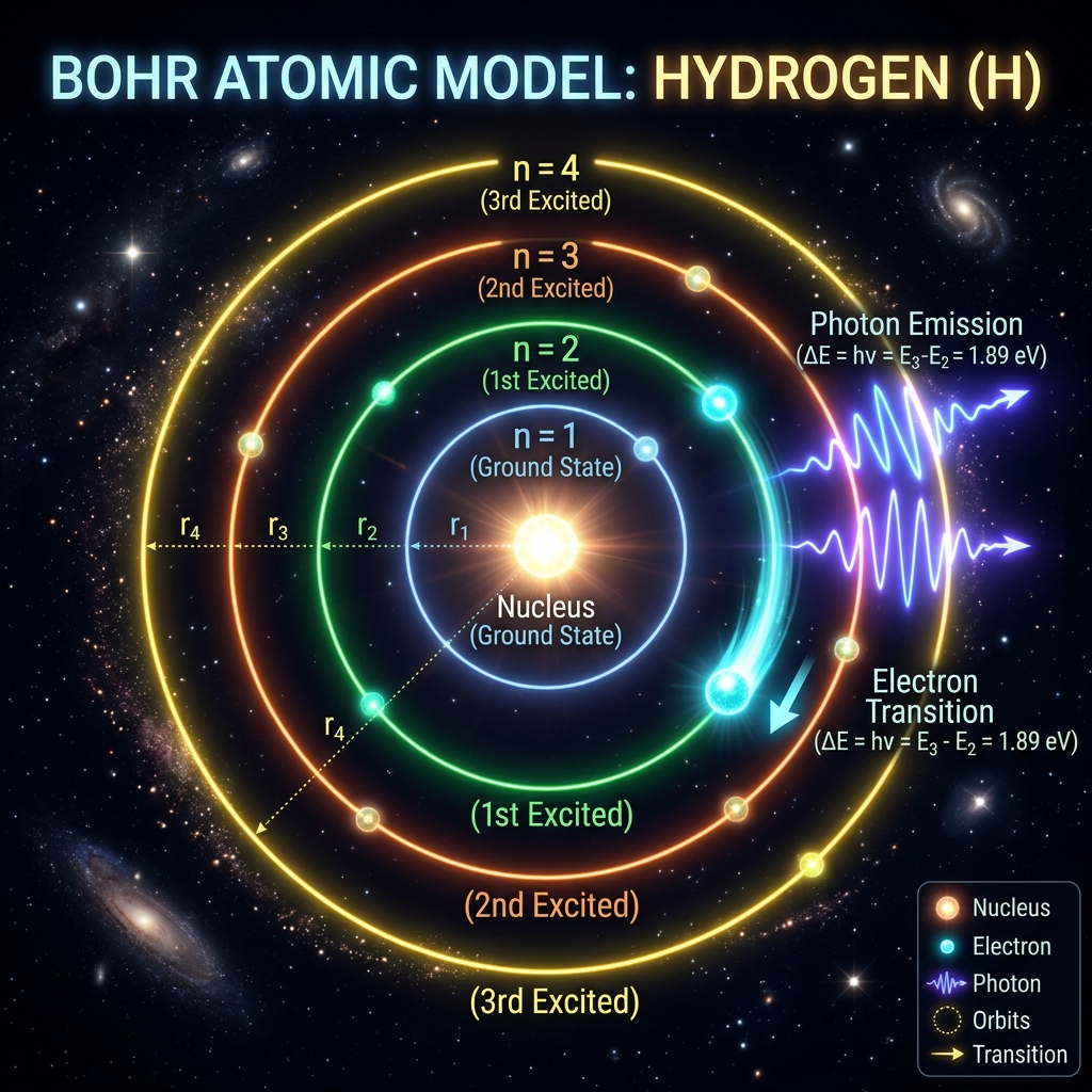 Simulação do Modelo Atômico de Bohr